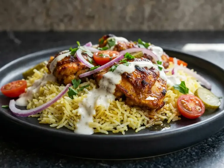 High Protein Chicken Shawarma Rice Bowls