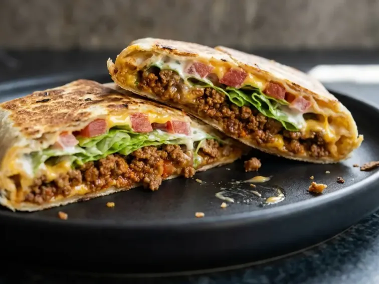 High Protein Crunchwrap Supreme