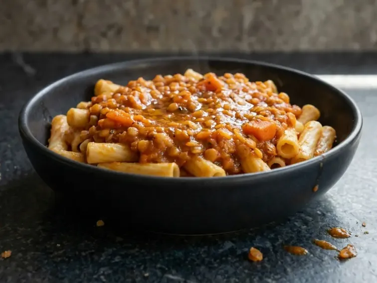 Linsen Bolognese
